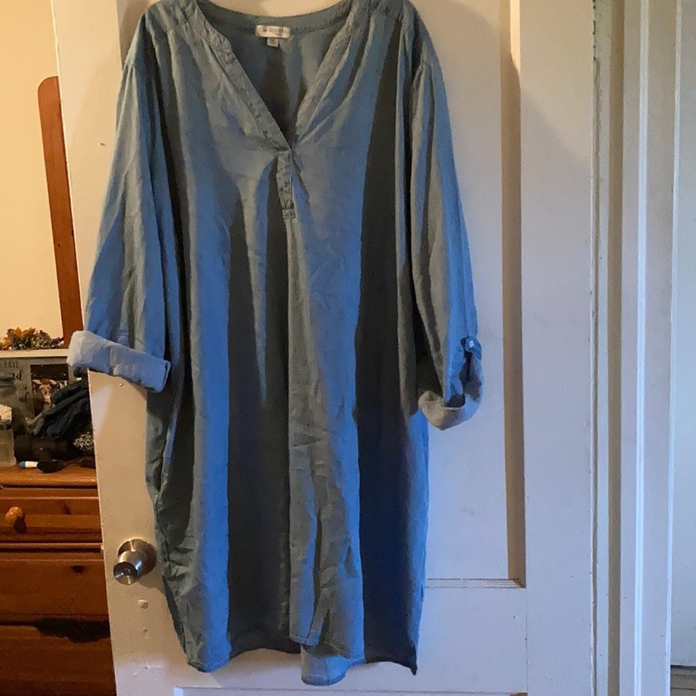 Brand new! Chambray dress